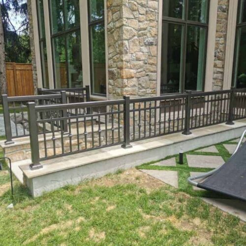 Walkout Basement Railings